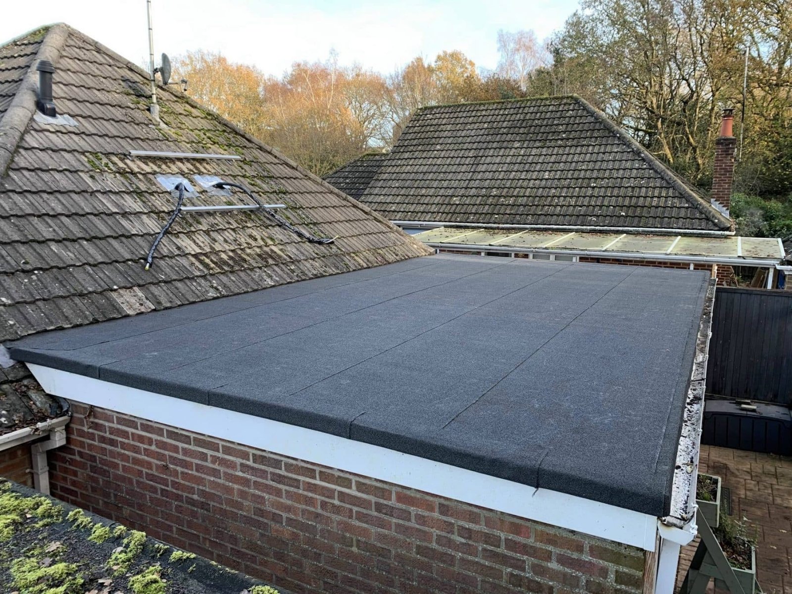 Flat roofing by The Roof Doctor